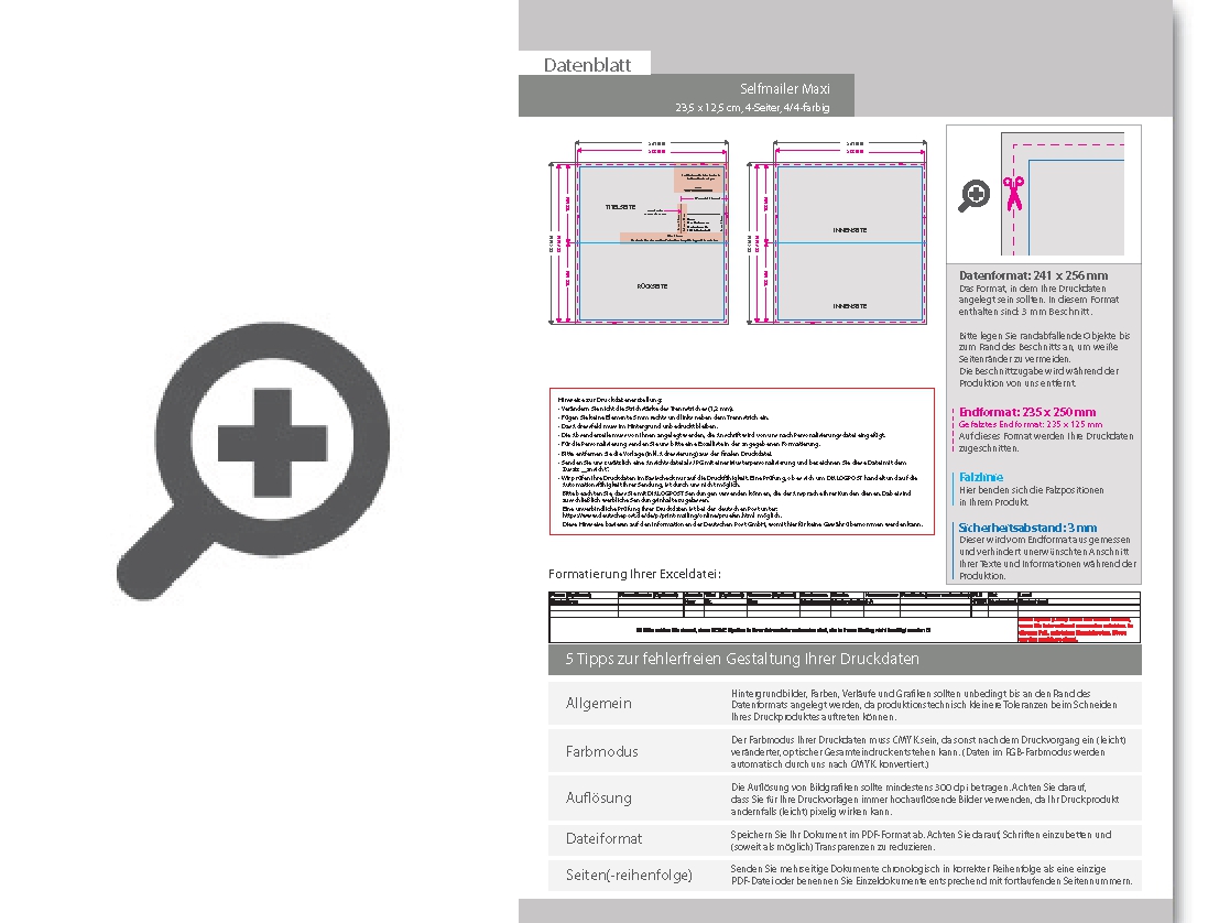Product Bild selfmailer__gefalzt_auf_maxi-format_(23_5_x_12_5_cm)__4-seiter